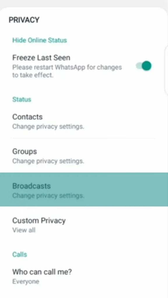GB WhatsApp screenshot 6