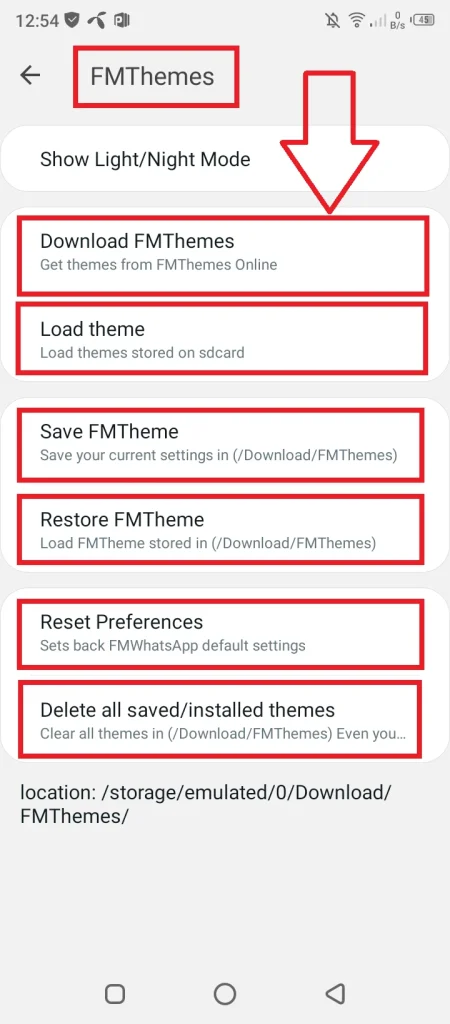 FM Whatsapp screenshot 5
