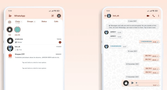 YO WhatsApp screenshot 3