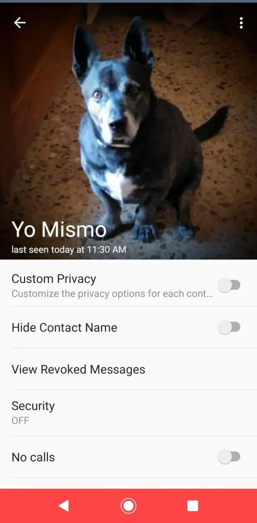 Delta WhatsApp screenshot 1