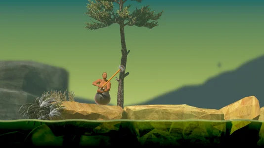 Getting Over It with Bennett Foddy screenshot 1