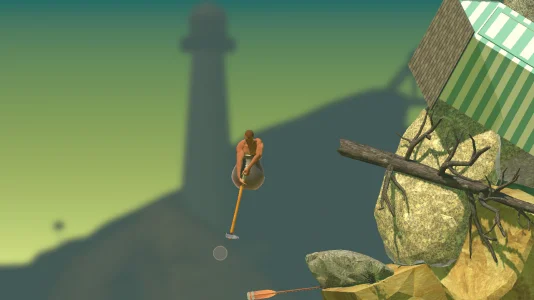 Getting Over It with Bennett Foddy screenshot 2